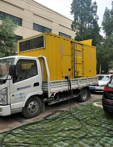 盐津发电车出租-柴油发电机组排烟系统设计要求及其考虑因素