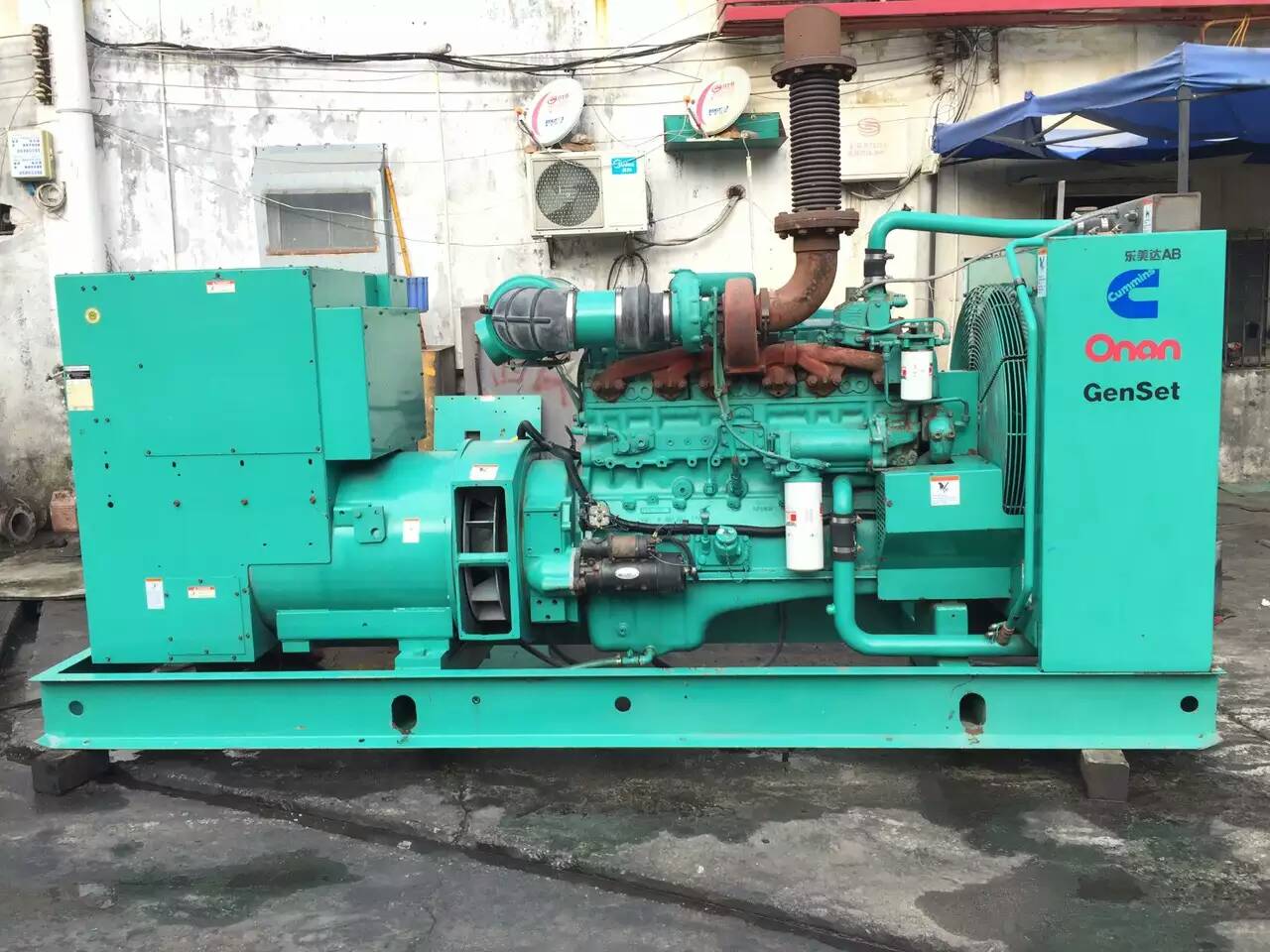 盐津租赁发电机-柴油发电机不正常冒烟的原因